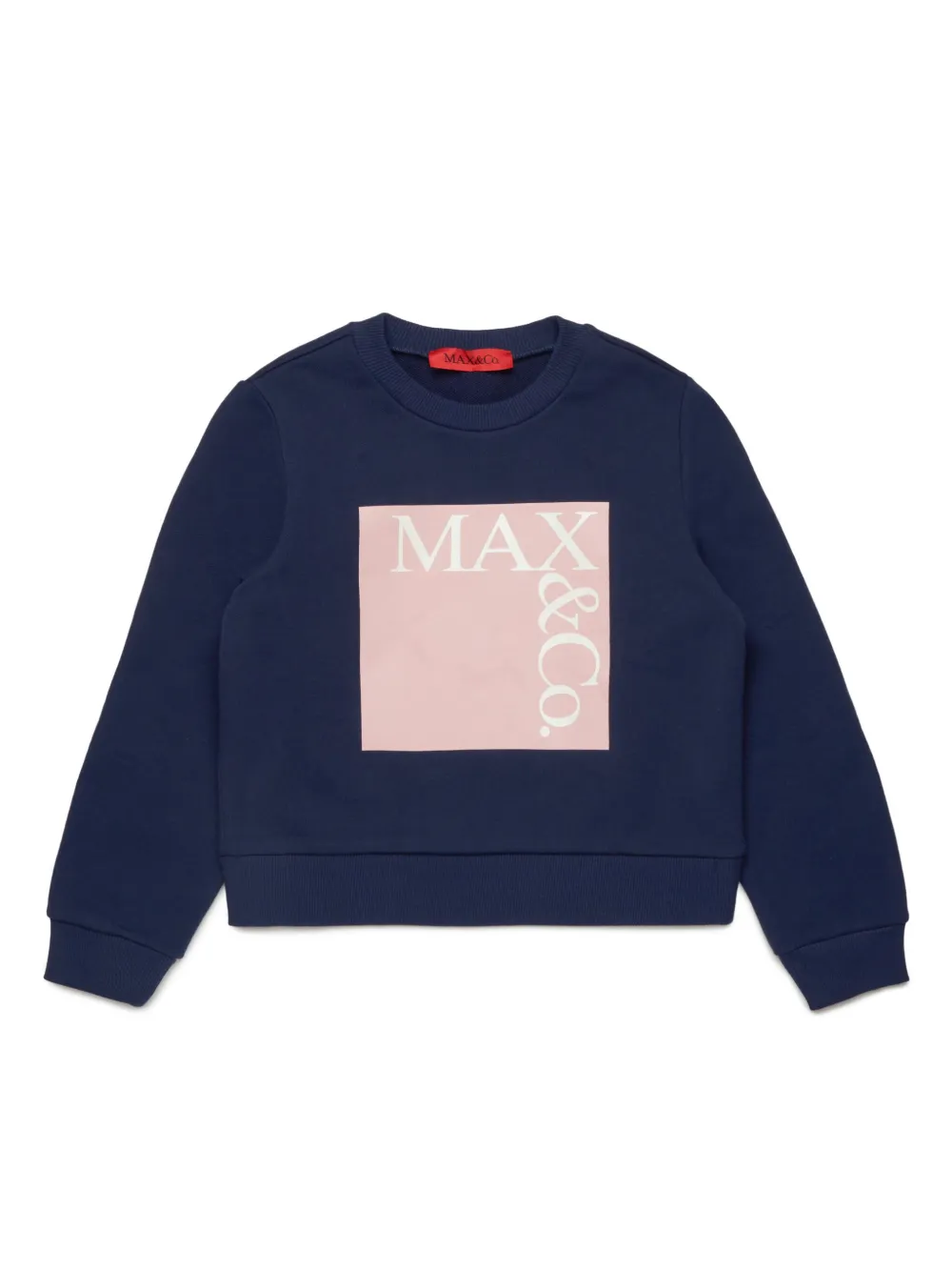 

Толстовка с логотипом MAX&Co. Kids, синий