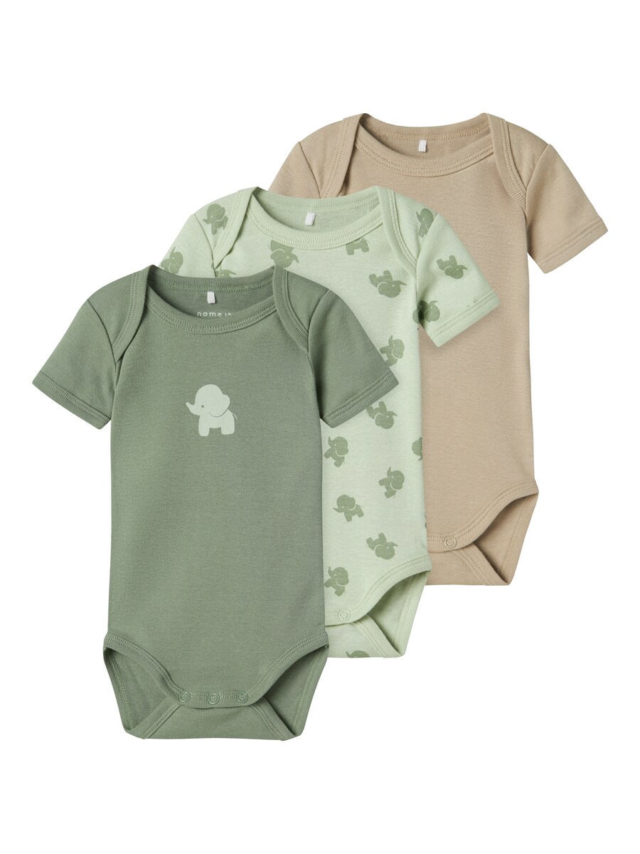 

Комбинезон NAME IT, цвет Kitt/Green/Pastel green