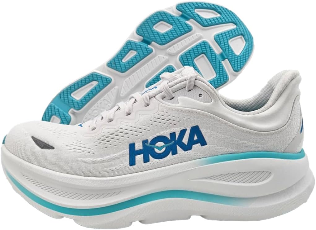 

Мужские беговые кроссовки HOKA Bondi 9, белый/голубой