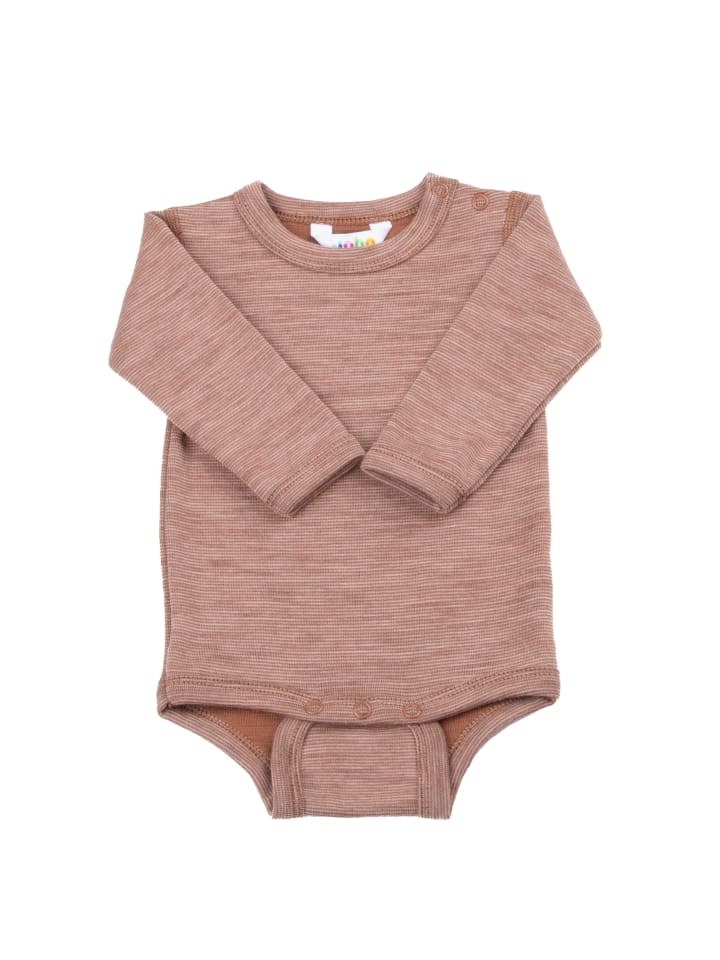 

Joha Боди с длинными рукавами из мериносовой шерсти, ржавого цвета