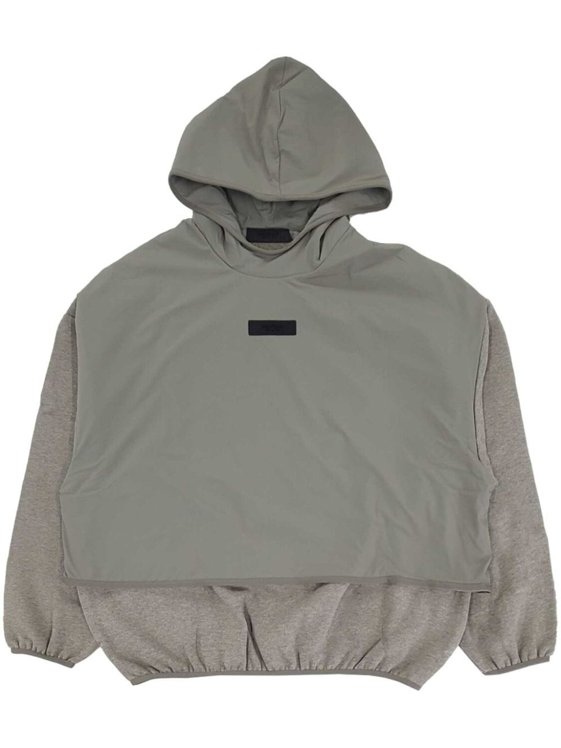 

FEAR OF GOD ESSENTIALS худи с нашивкой-логотипом, серый