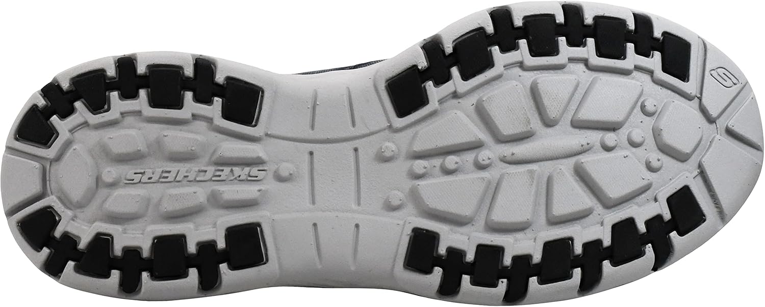 Лоферы Skechers Men's USA Creston- Moseco Moc Toe Slip On, темно-синий/черный — фото 4