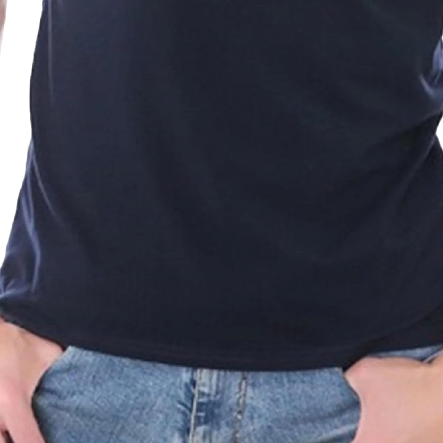 Мужская футболка из мягкого хлопка Stay Tucked, Casual, Slim Fit, короткий рукав, V-образный/круглый вырез — фото 4