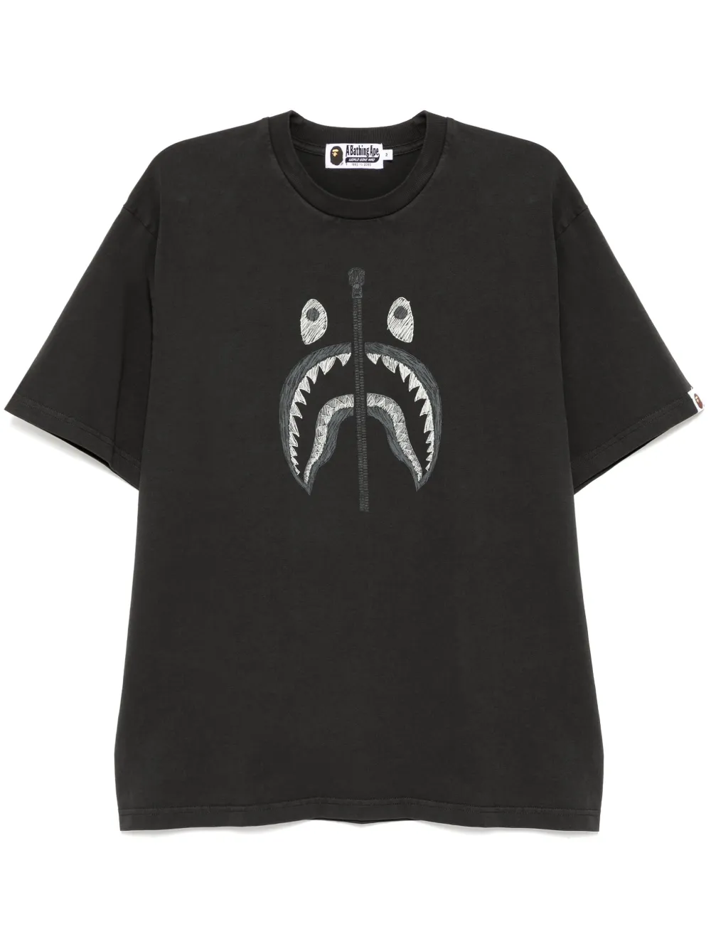 

Футболка с логотипом A BATHING APE, черный