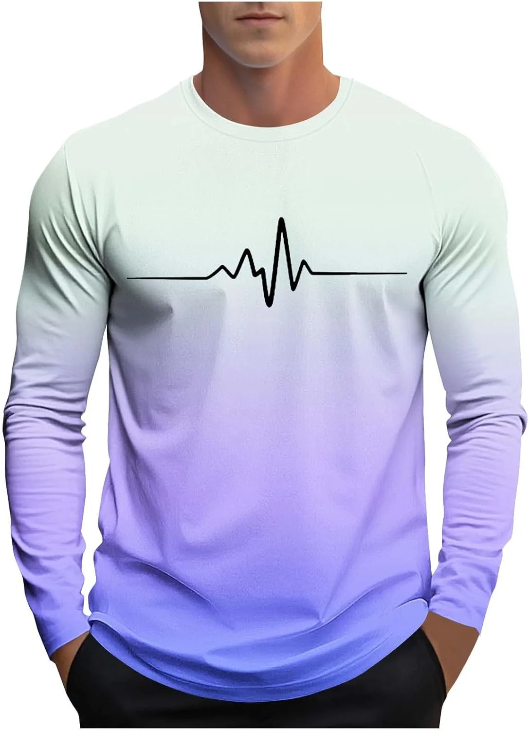 

Мужская футболка с длинным рукавом casual Dovford