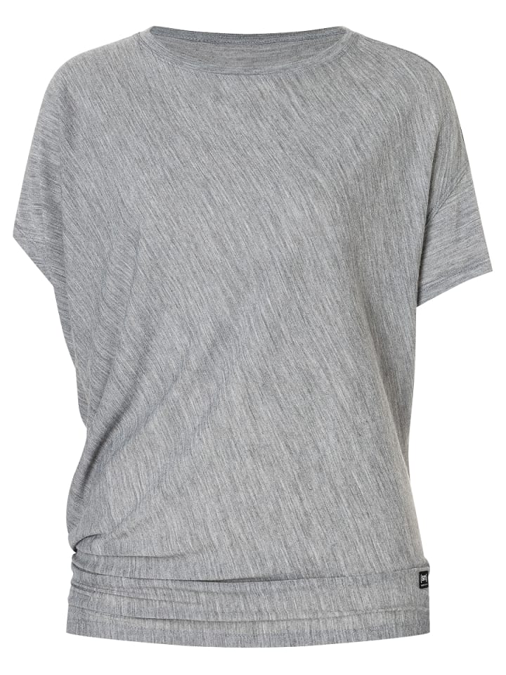 

Футболка из мериносовой шерсти Super.Natural W YOGA LOOSE TEE, серая, Серый, Футболка из мериносовой шерсти Super.Natural W YOGA LOOSE TEE, серая