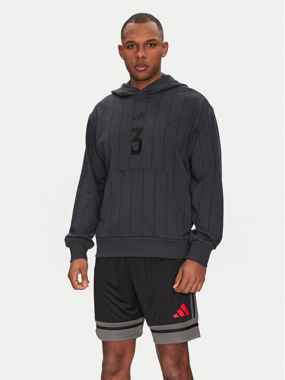 

Толстовка обычного кроя Seasonal Essentials US Sport JD8095 Adidas, серый