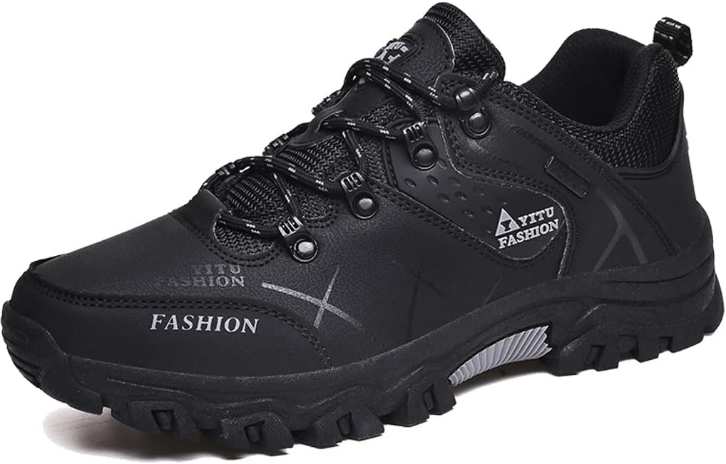 

Мужские походные кроссовки для туризма на открытом воздухе, низкие треккинговые ботинки, легкие обувь для походов, прогулок и кемпинга Zivopah, черный