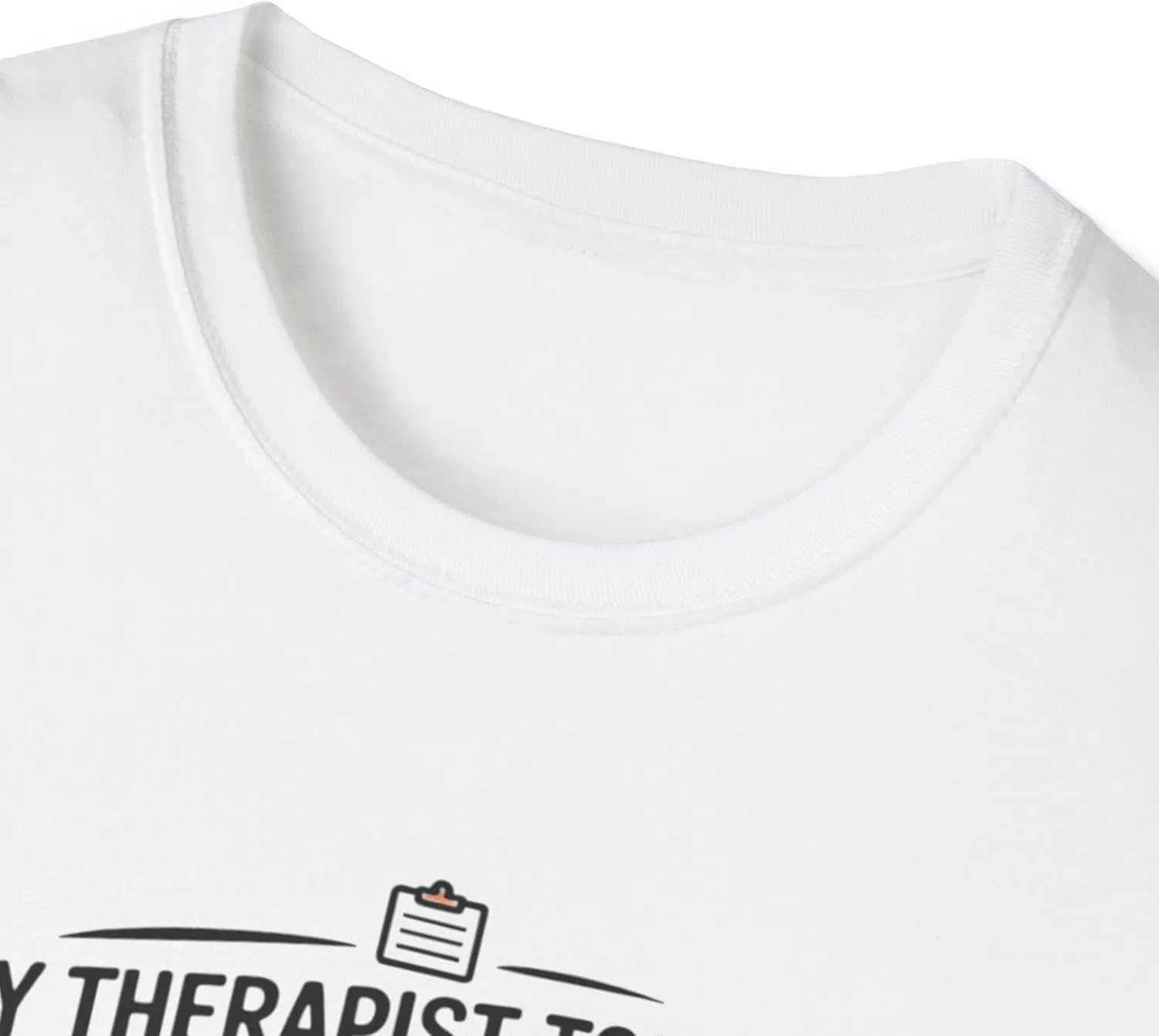 Футболка с принтом "Терапевт в круизе", Embrace Your Problems, подарок для релаксации, юмор про отпуск, майка для любителя путешествий GENERIC, белый — фото 3