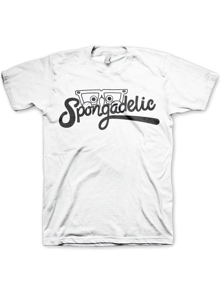 

Футболка Spongadelic Big Tall белого цвета SpongeBob, Белый, Футболка Spongadelic Big Tall белого цвета SpongeBob