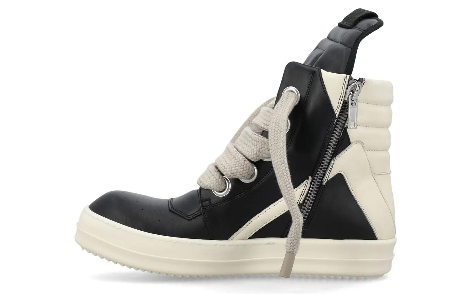 

Кроссовки Rick Owens GeoBasket Oversized Eylet, черный / белый