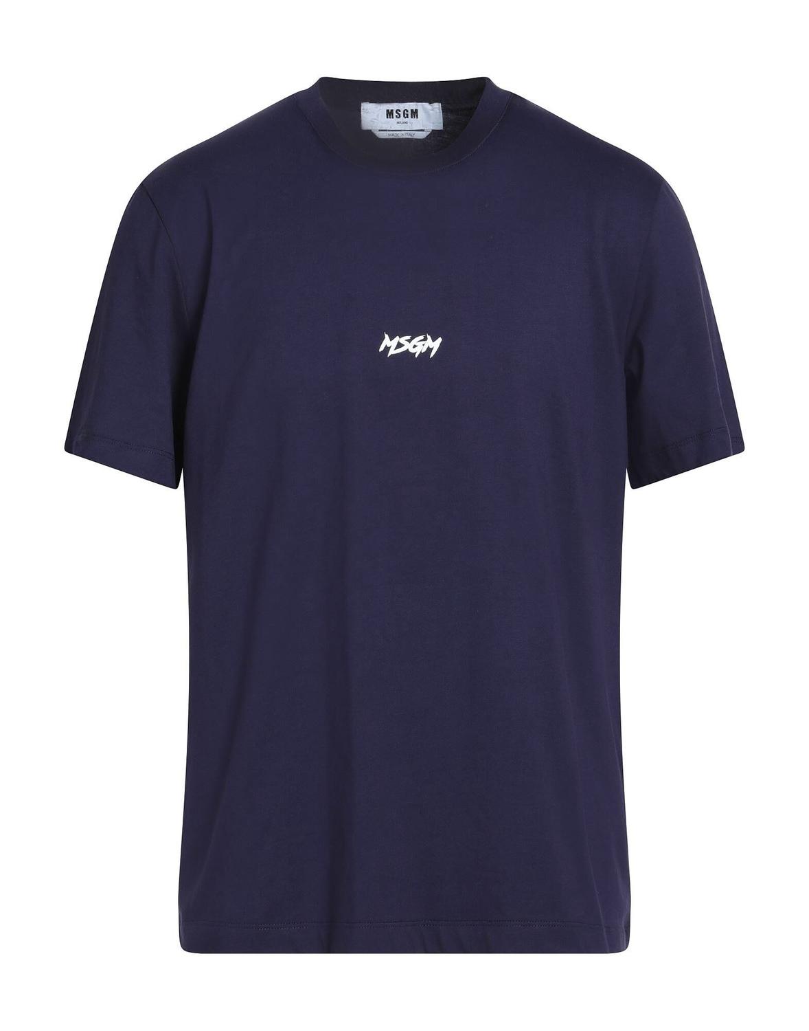 

Футболка Msgm, темно-фиолетовый