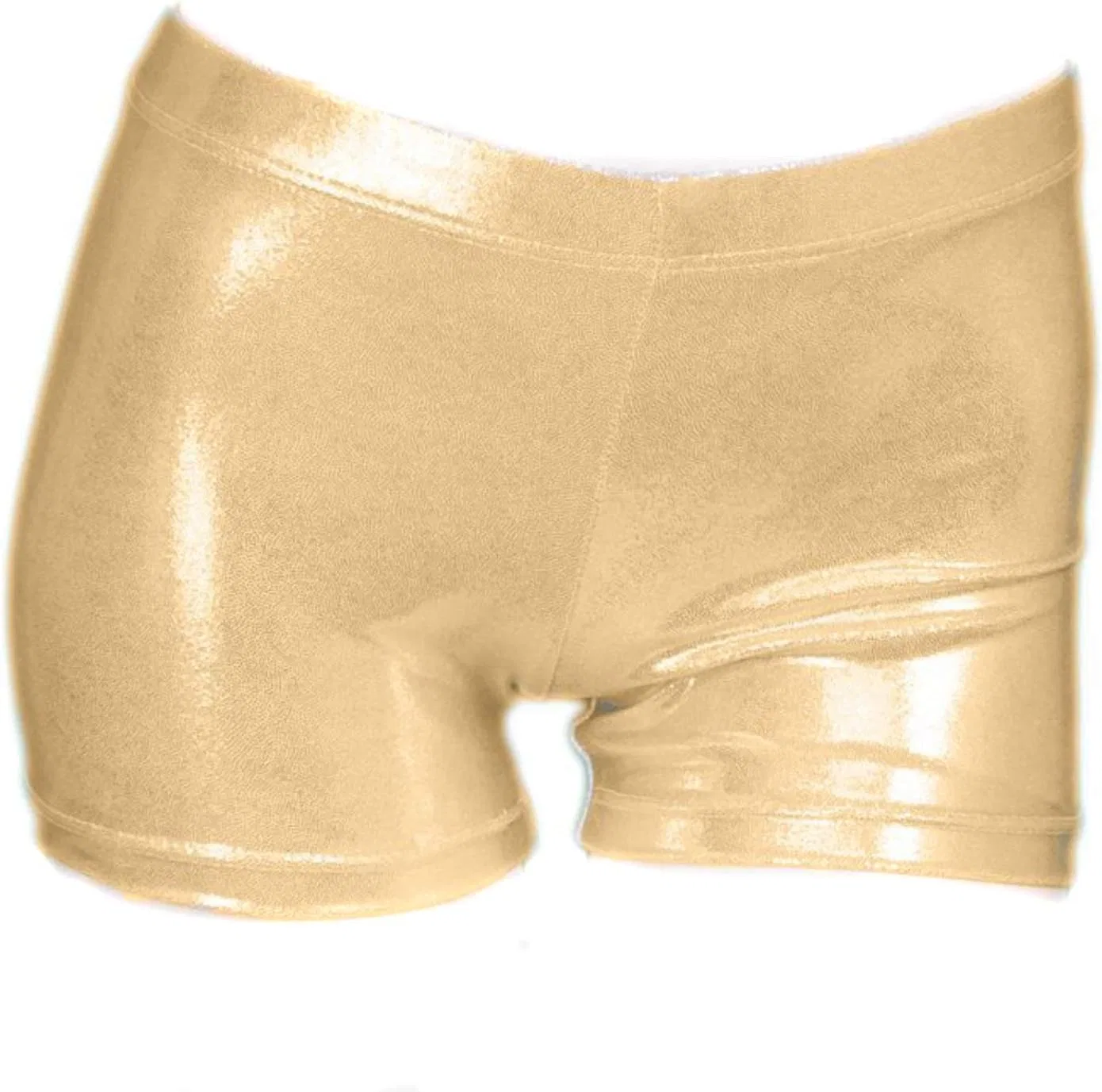 ZIZI Aosva Little Big Girls' Sparkle Dance Tumbling Athletic Gymnastics Short 2-14Years, золото