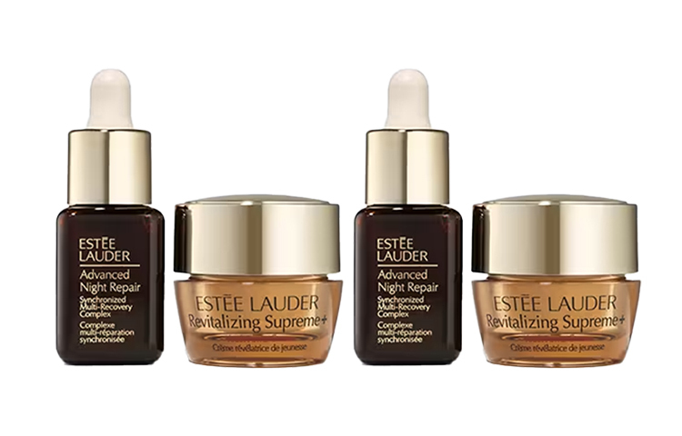 

Yashilandai мини-коричневые бутылочки сыворотки наборы для ухода за кожей увлажняющий, восстанавливающий, увлажняющий 7мл*2+7мл*2 ESTEE LAUDER, Essence 7ml*2 + Cream 7ml*2