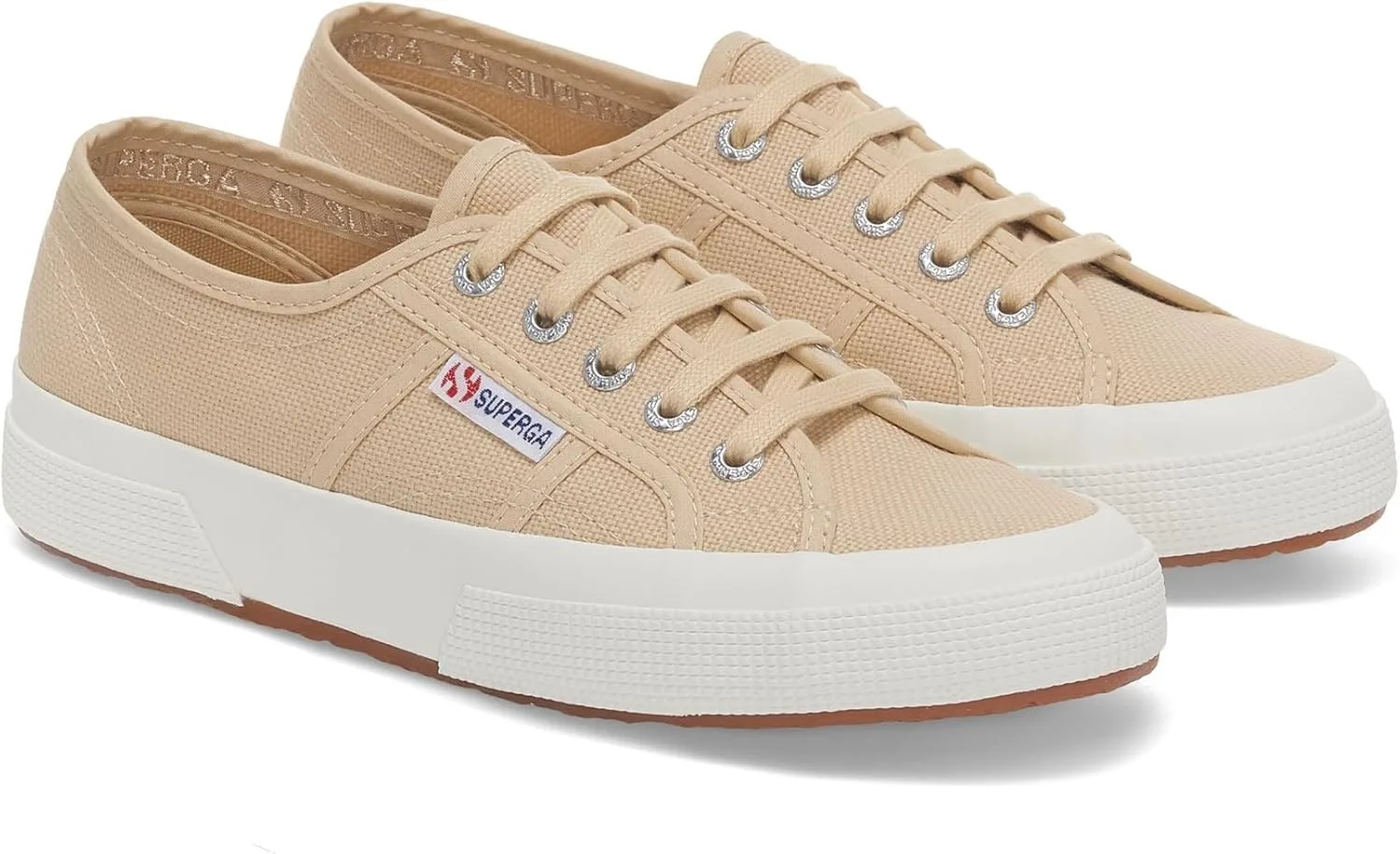 Кроссовки Superga Unisex 2750 Cotu Classic, бежевый — фото 3
