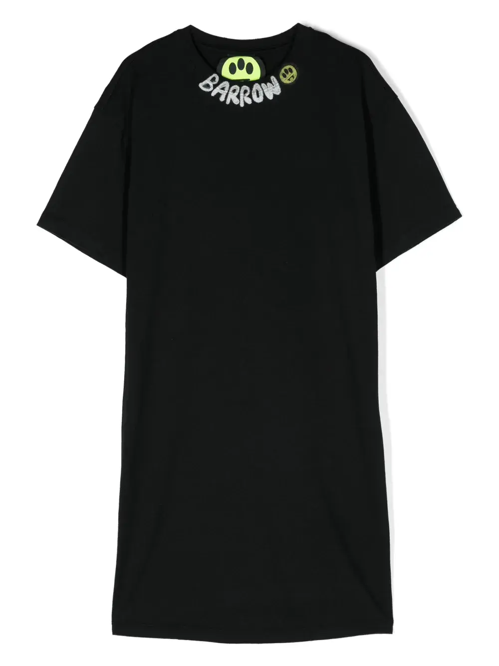 

Платье-футболка с логотипом Barrow Kids, черный