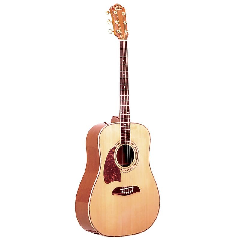 

Акустическая гитара Oscar Schmidt OG2NLH Left-Handed Dreadnought Acoustic Guitar, Natural