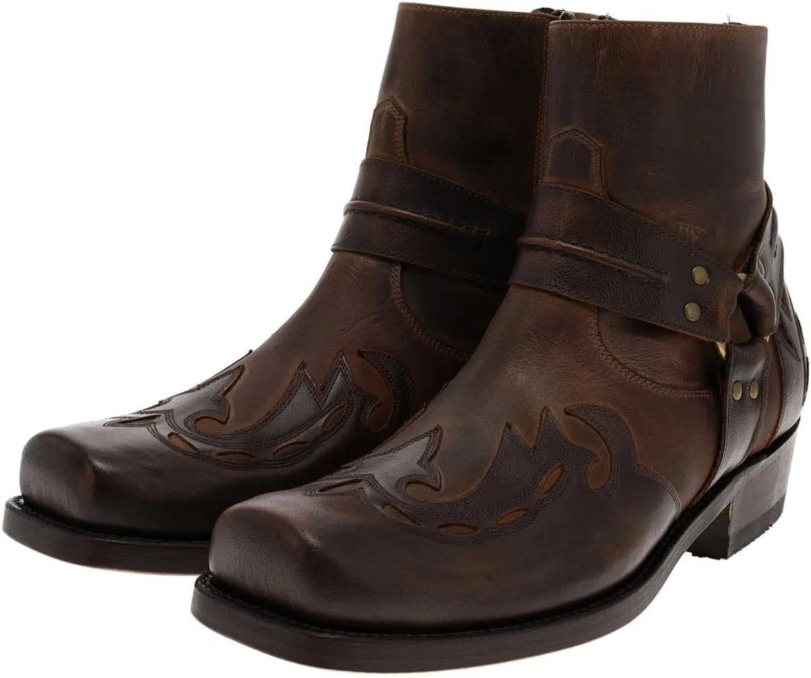 Ботинки FB Fashion Boots Tauro Low Unisex Biker Boots Motorcycle Boots Brown — фото 2
