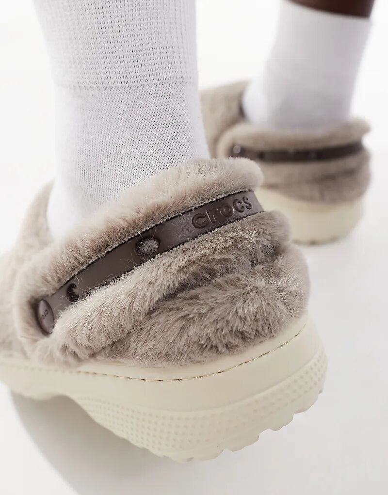 Сабо Crocs Unfurgettable, серый — фото 4