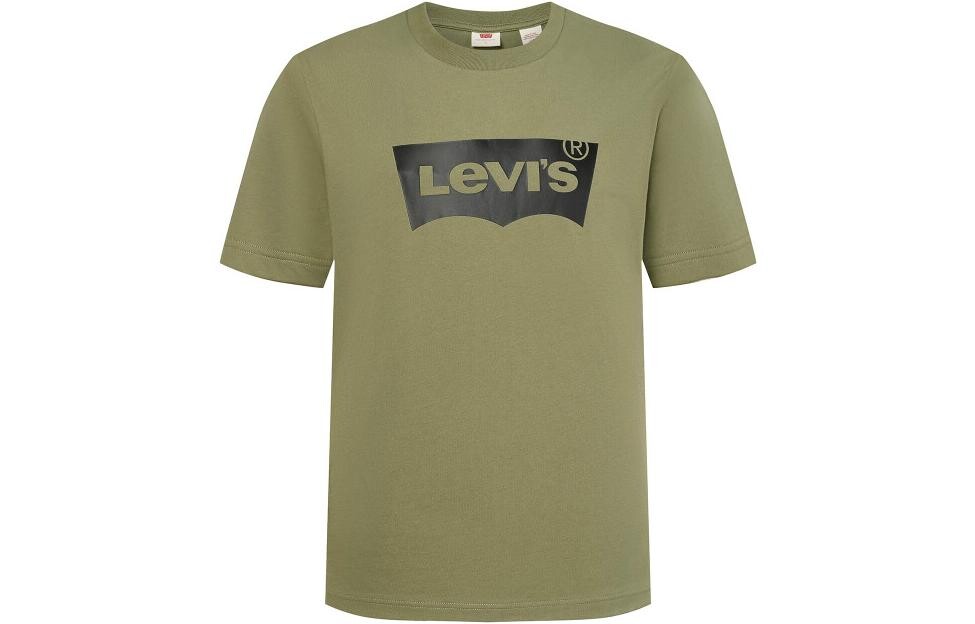 

Футболка унисекс темно-зеленая Levi’S, темно-зеленый