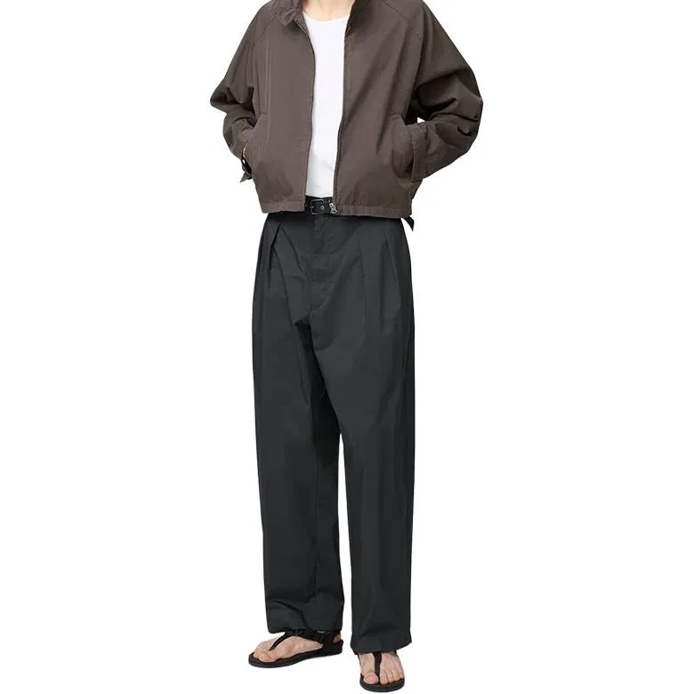 Брюки повседневные U Collection SS26 для мужчин UNIQLO, Black