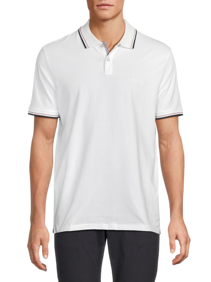 

Поло с наконечниками Ben Sherman, цвет Bright White