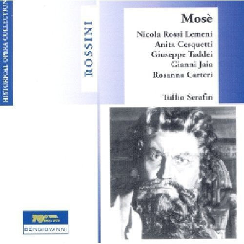 

CD диск Rossini / Rossi Lemeni / Cerquetti / Taddei: Mose