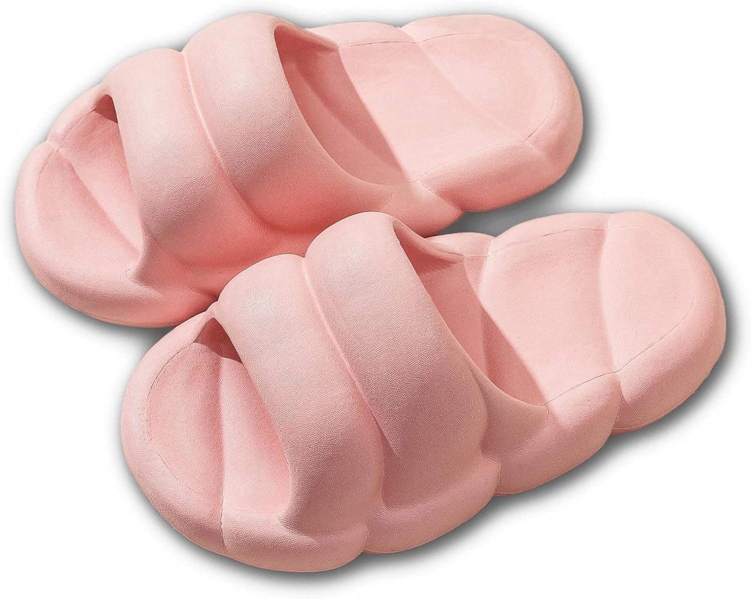 

Шлепанцы LOTUSTAR для женщин и мужчин, тапочки для ванной, нескользящие шлепанцы для душа, пенные сандалии для дома и улицы, розовый