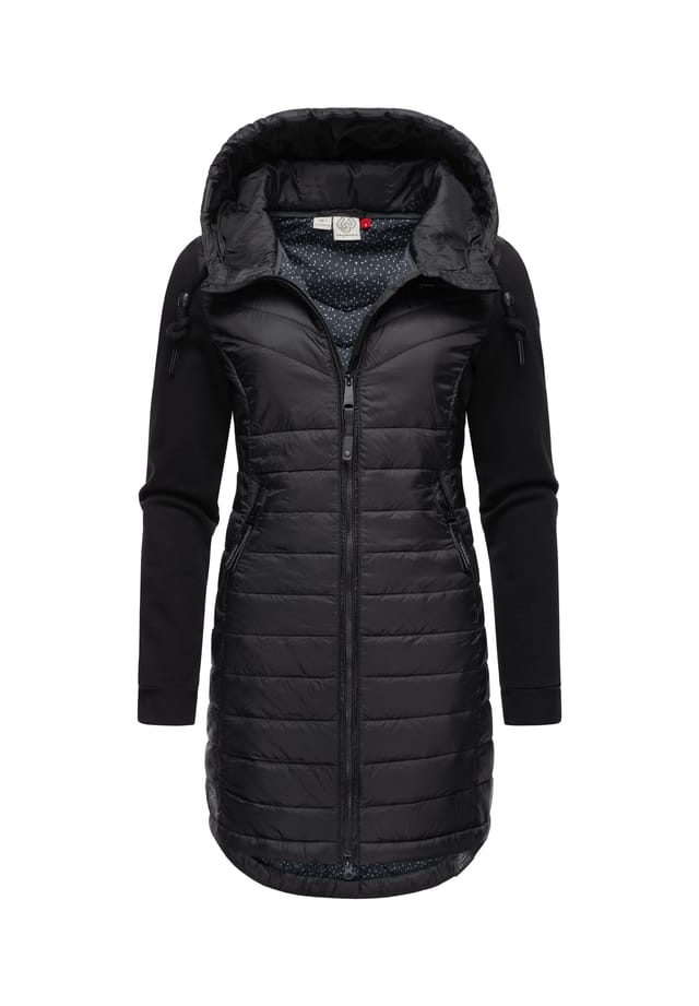 

Стеганое пальто Lucinda Long II Ragwear, черный