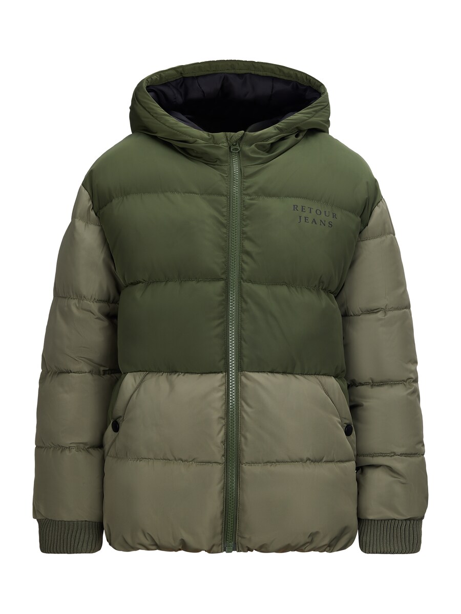 

Зимняя куртка Retour Jeans Guy, зеленый/пастельно-зеленый