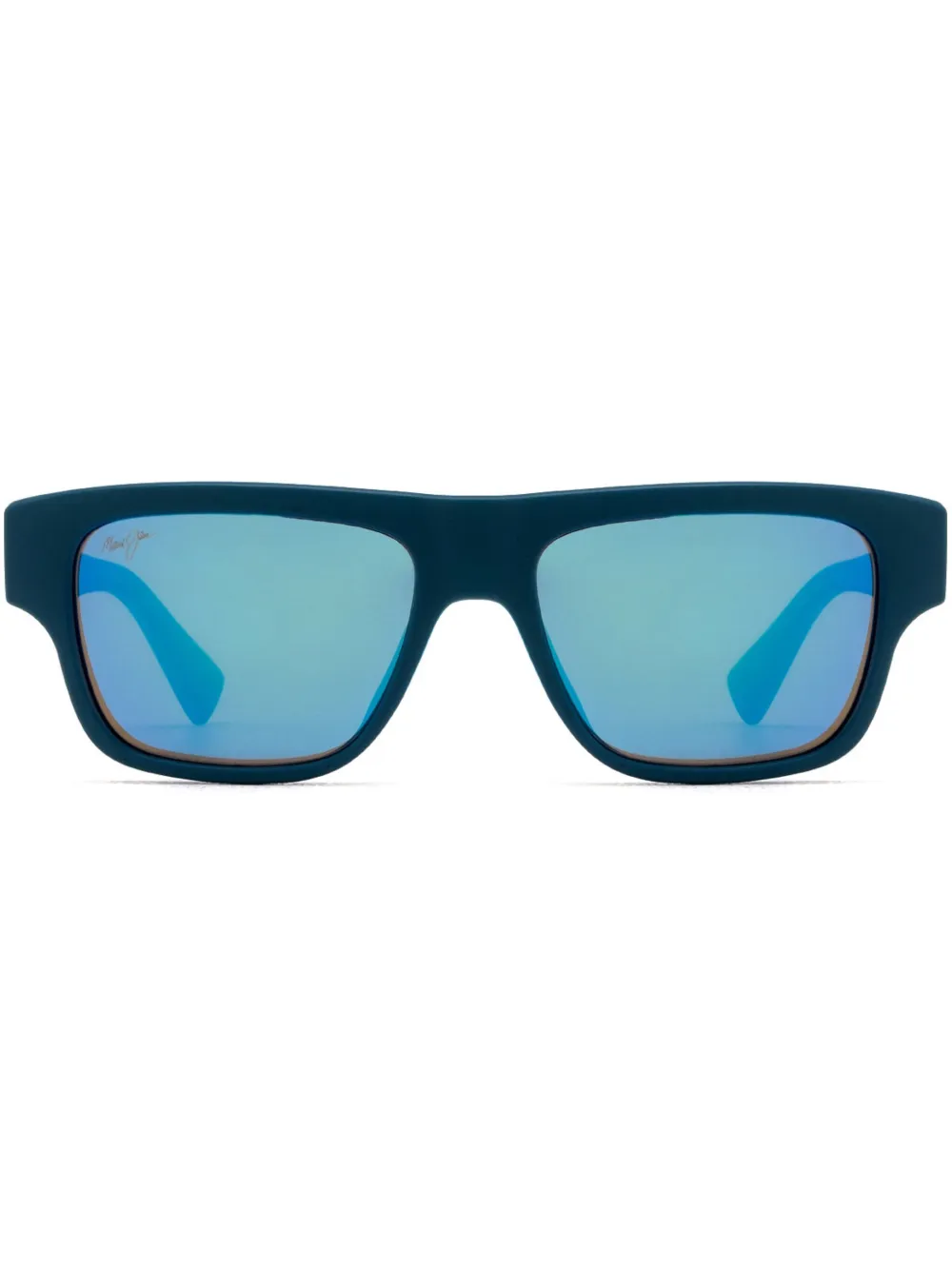 

Солнцезащитные очки в квадратной оправе Maui Jim, синий