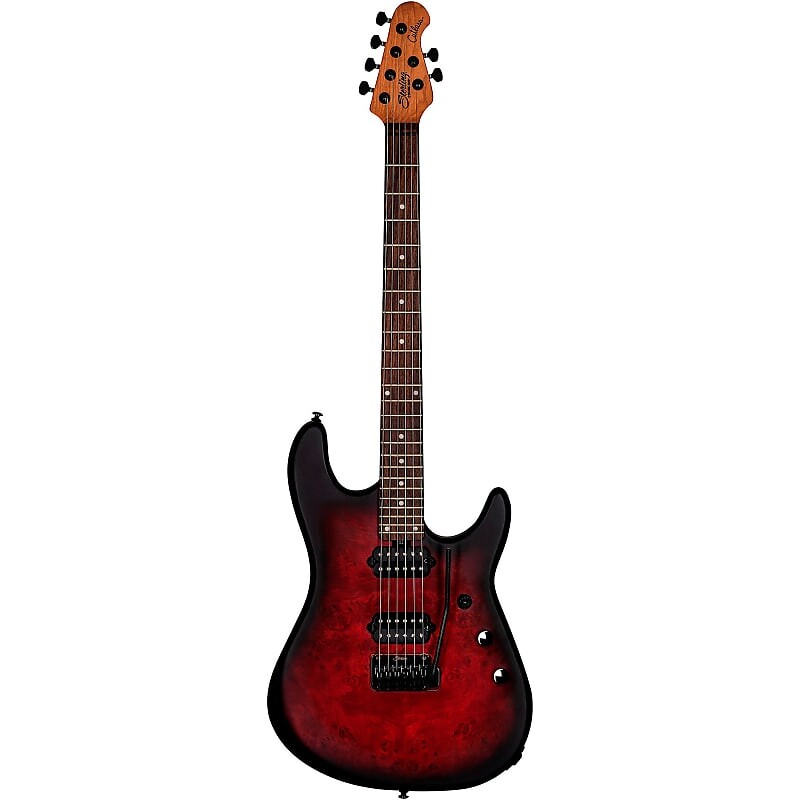 

Электрогитара Sterling by Music Man Jason Richardson Signature 6-String with Gig Bag 2022 Dark Scarlet Burst