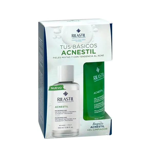 

Чистящий набор Acnestil Plus Acnestil Rilastil, 1 UD