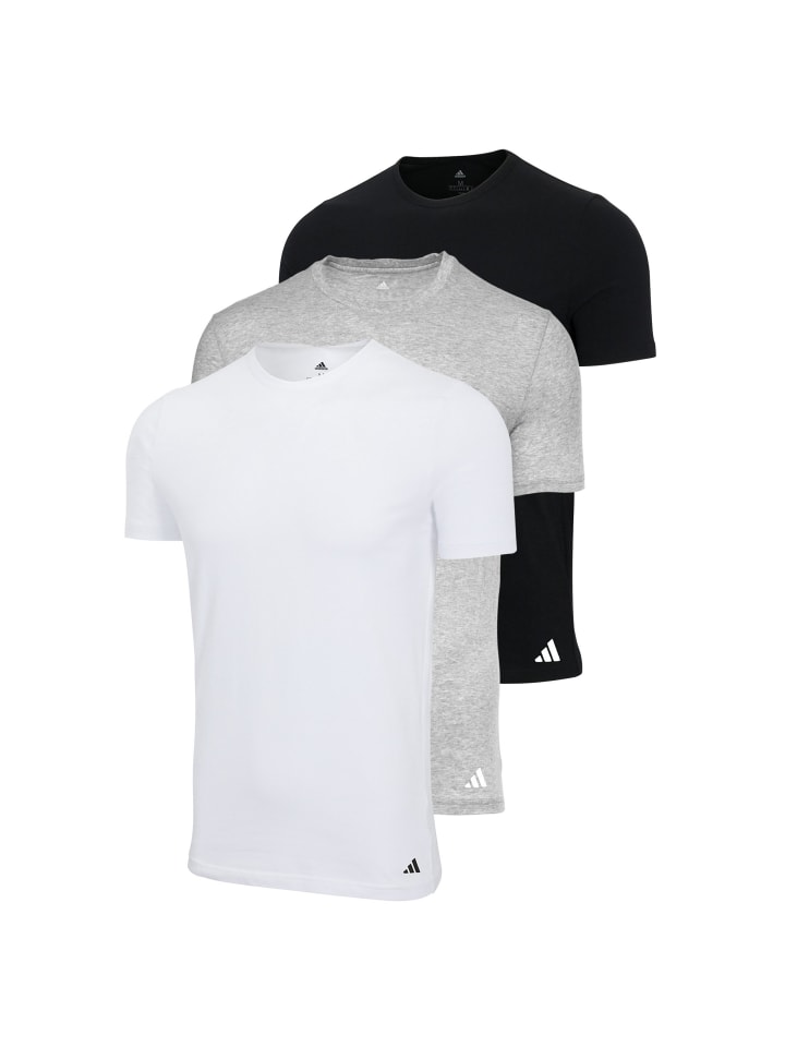 

Футболка adidas, цвет weiß/schwarz/grau