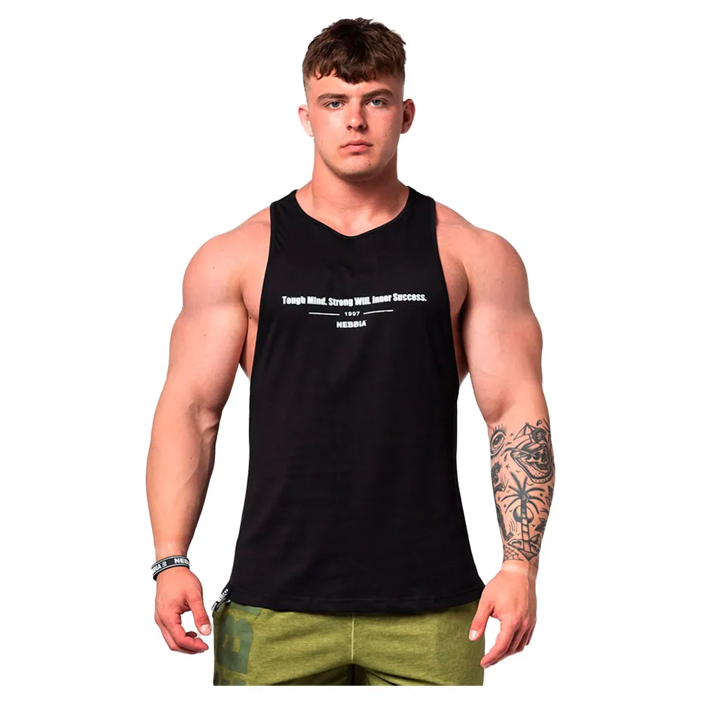 

Футболка без рукавов Nebbia Gym flexin´ 360, черный