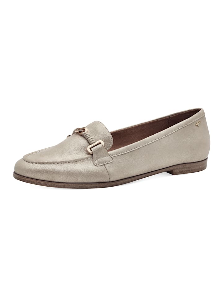 Элегантные туфли на шнуровке Tamaris, цвет halbschuhe goldfarben — фото 2