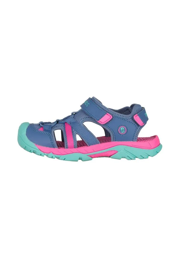 Сандалии для ходьбы stavanger Trollkids, Cornflower/Light Magenta/Aquamarine