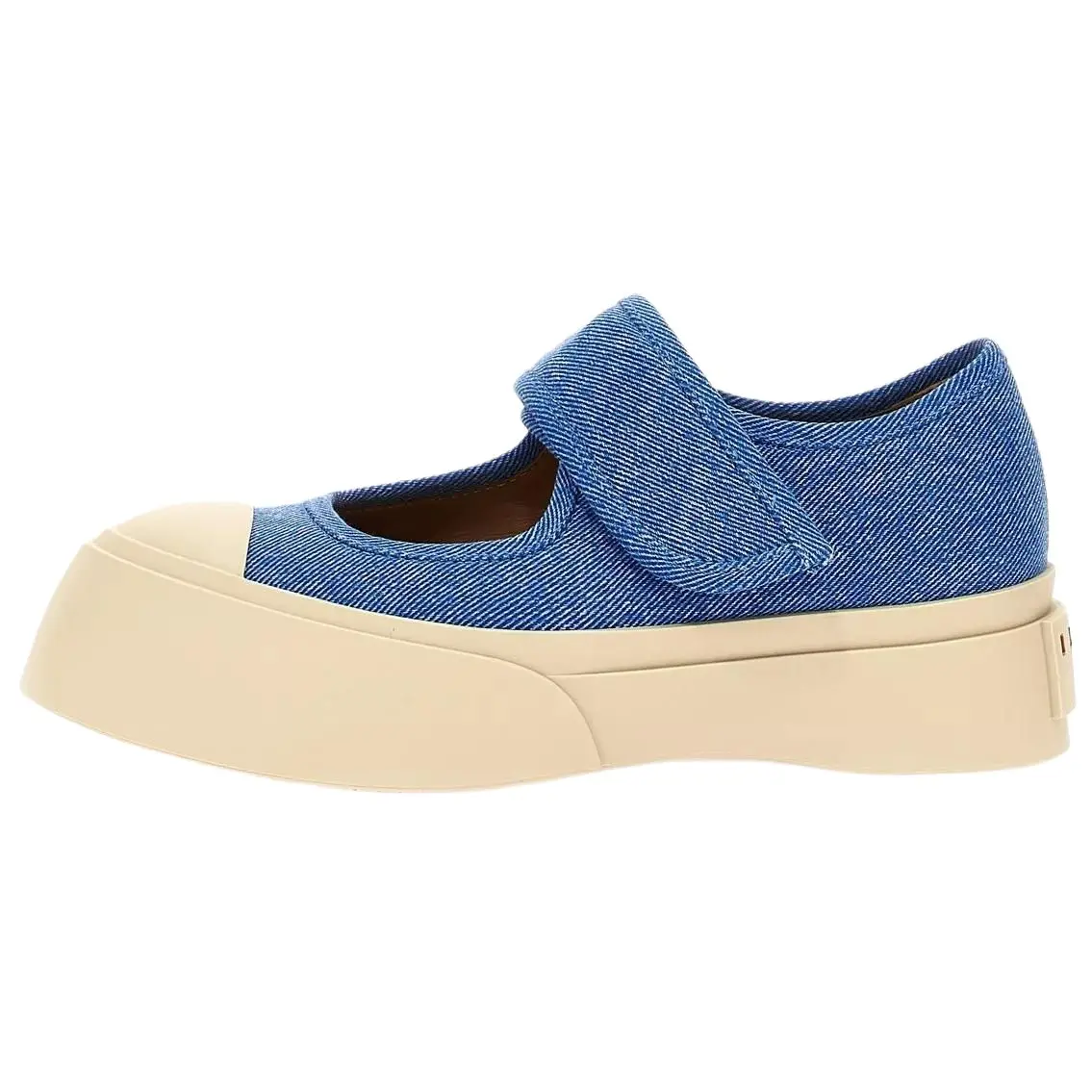 Туфли Мэри Джейн с круглым носком женские MARNI, Blue