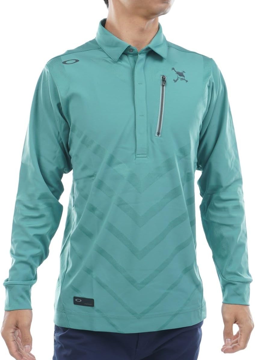 

Мужская рубашка-поло Oakley SKULL CUNNINGLY JQ LS