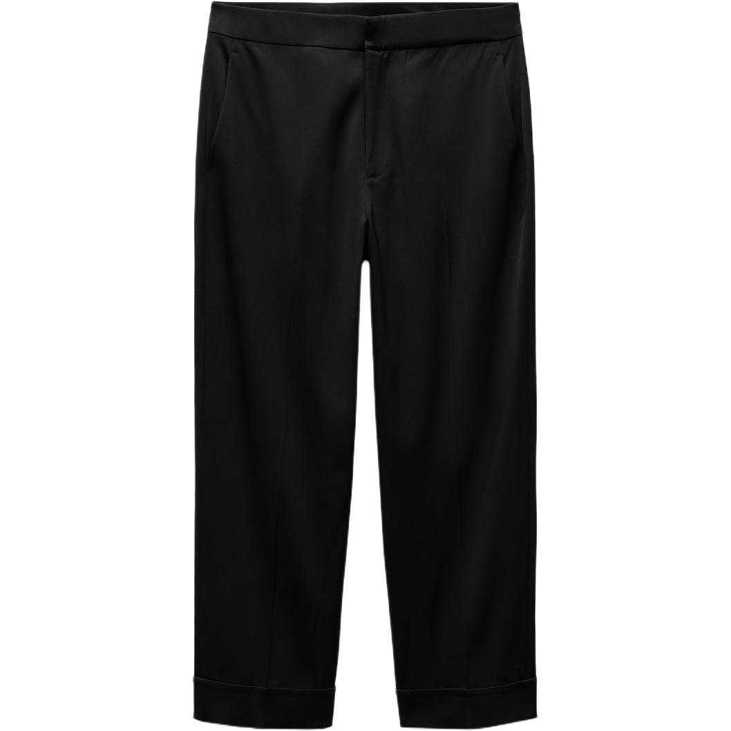 

ZARA Женские повседневные брюки ZW Series черного цвета