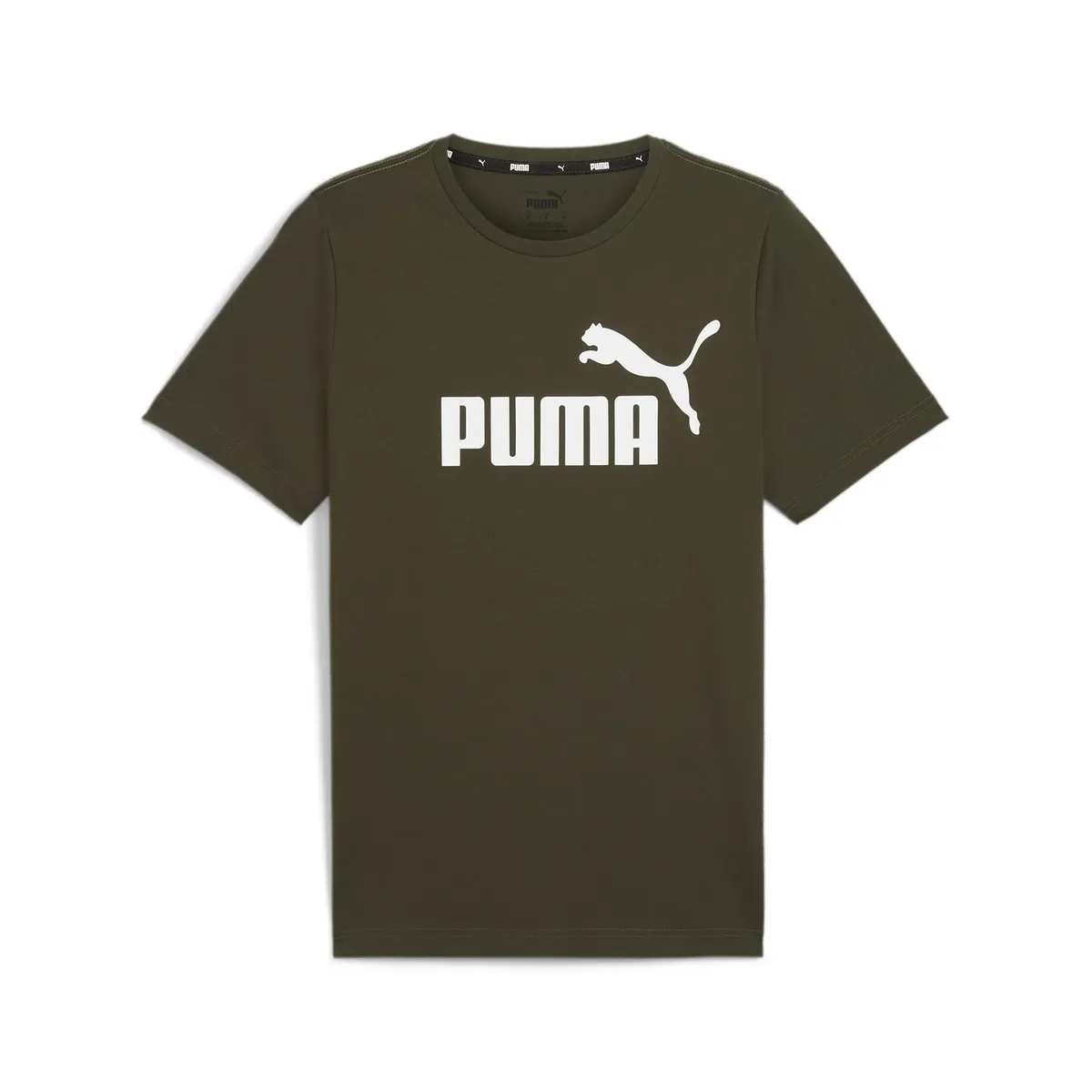 

Тренировочная футболка PUMA "Essentials Logo T-Shirt Men", зеленый