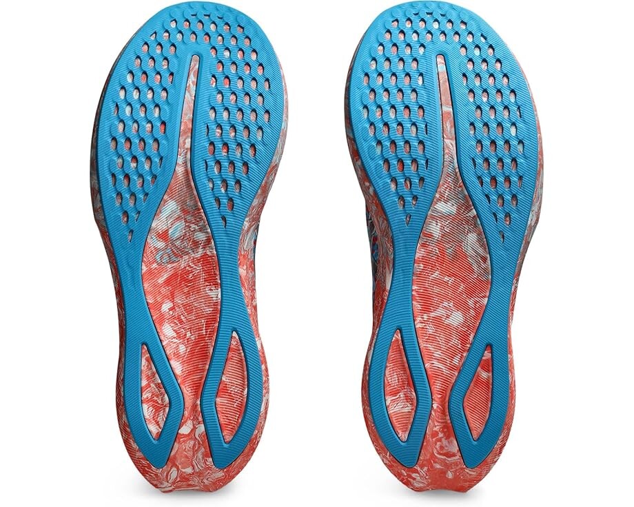 Кроссовки ASICS Noosa Tri 16, цвет White/Sunrise Red — фото 3