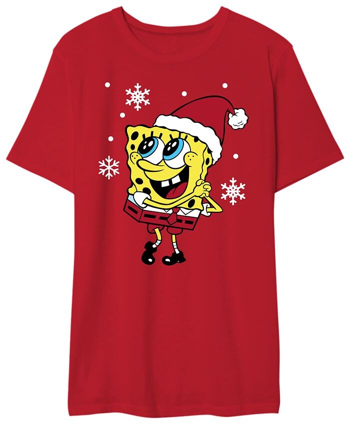

Мужская футболка с рисунком Jolly Sponge AIRWAVES, красный