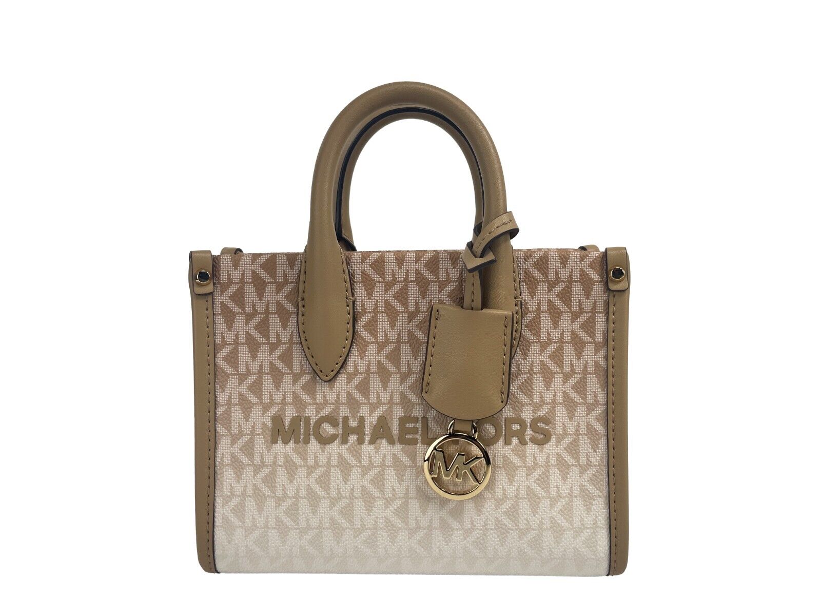 

Сумка-шоппер Mirella XS из кожи с застежкой-молнией Michael Kors