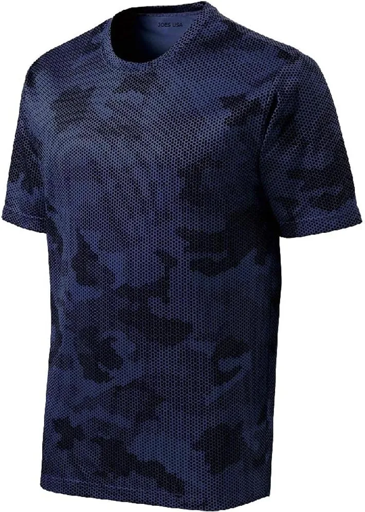 

Joe's USA Youth CamoHex All Sport влагоотводящие футболки XS-XL