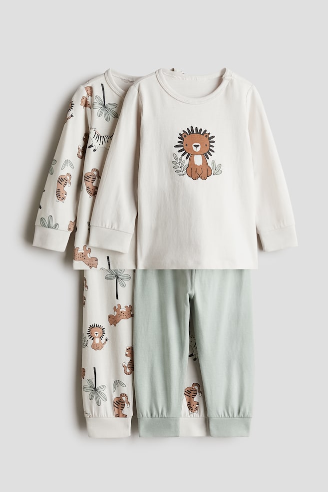 

Упаковка из 2 пижам из принтованного хлопка H&M, мультиколор