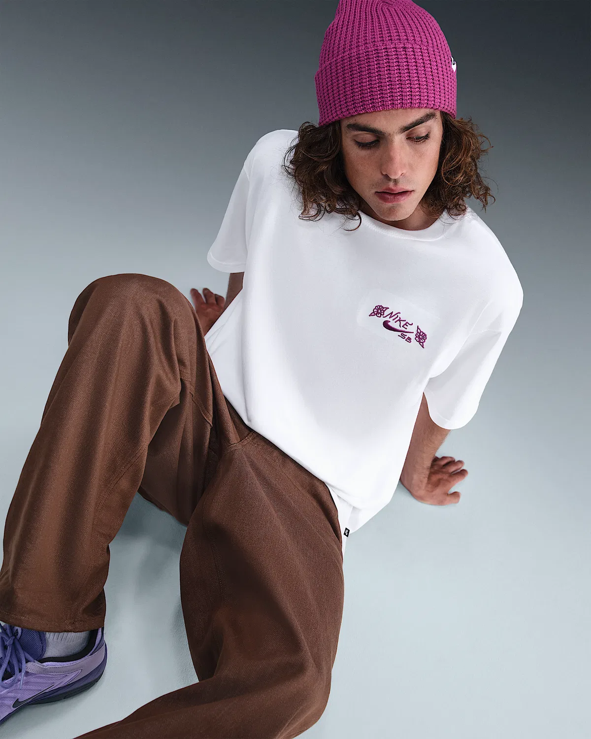Max90 Skate T-Shirt Nike SB, White — фото 3
