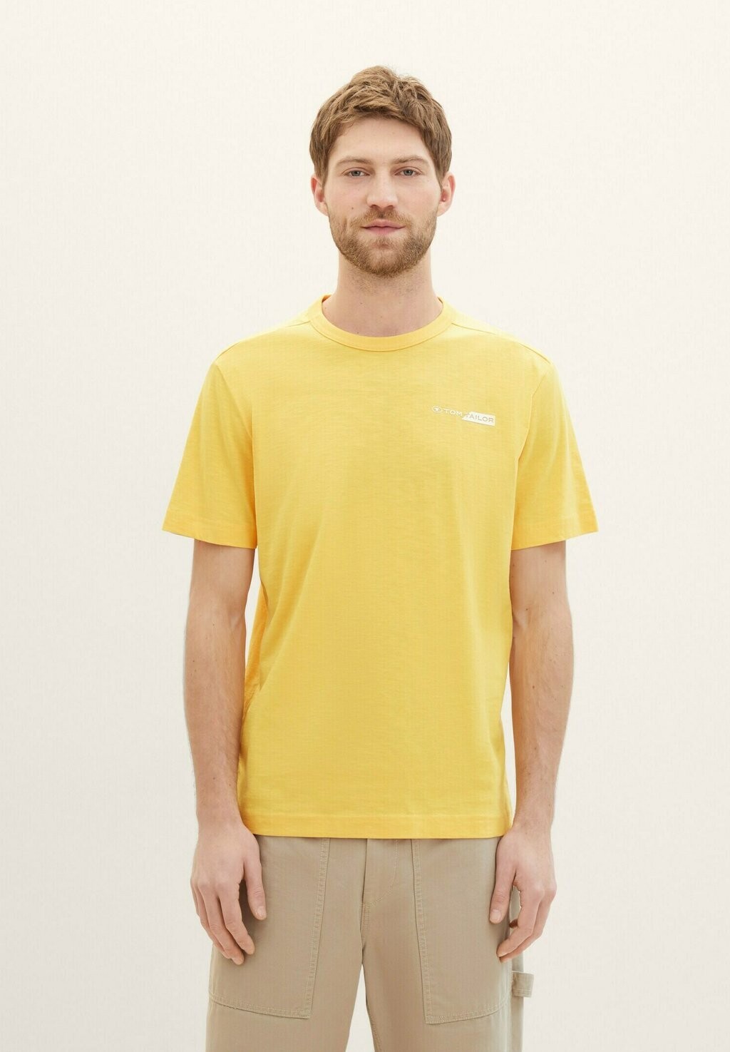 

Футболка с принтом TOM TAILOR, цвет sunny yellow