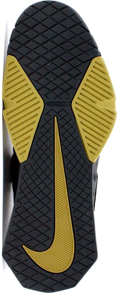 Мужские спортивные кроссовки Nike, черный/золотой — фото 2