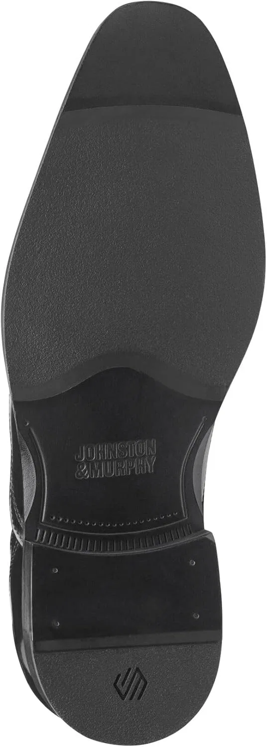 Лоферы Johnston & Murphy Richland, Black Brush-off Leather — фото 4